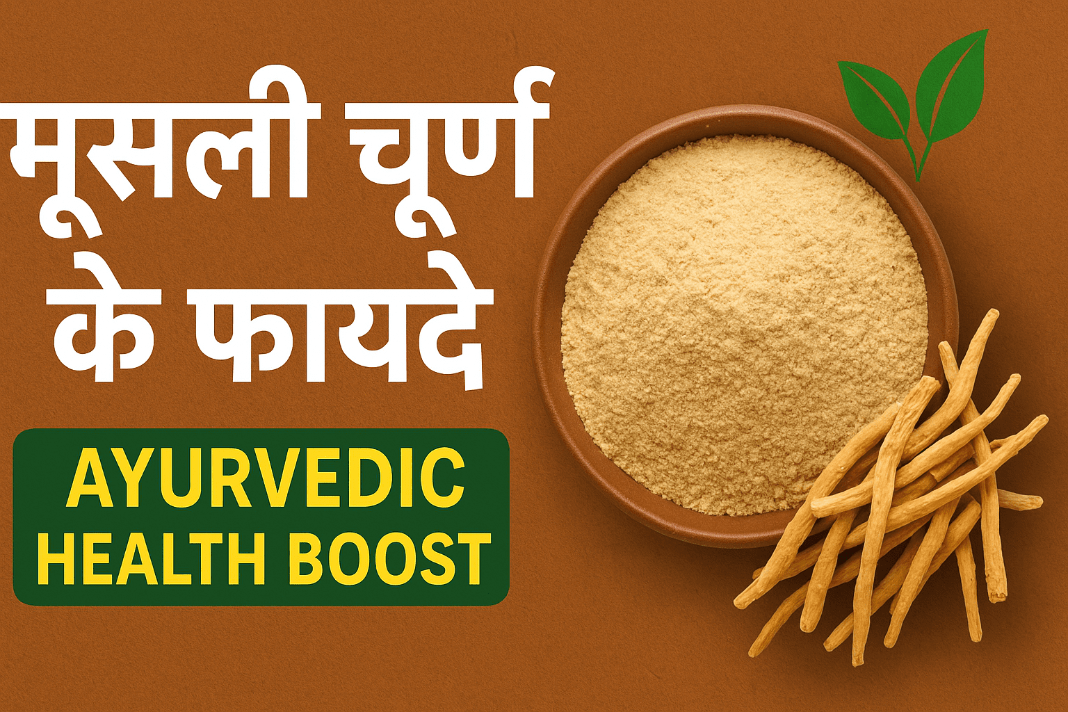 मूसली चूर्ण के फायदे: शक्ति, स्टैमिना और स्वास्थ्य का आयुर्वेदिक रहस्य