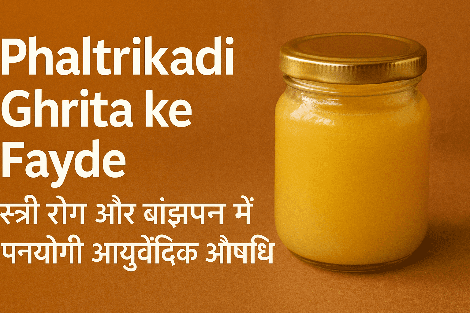 Phaltrikadi Ghrita Benefits in Hindi
