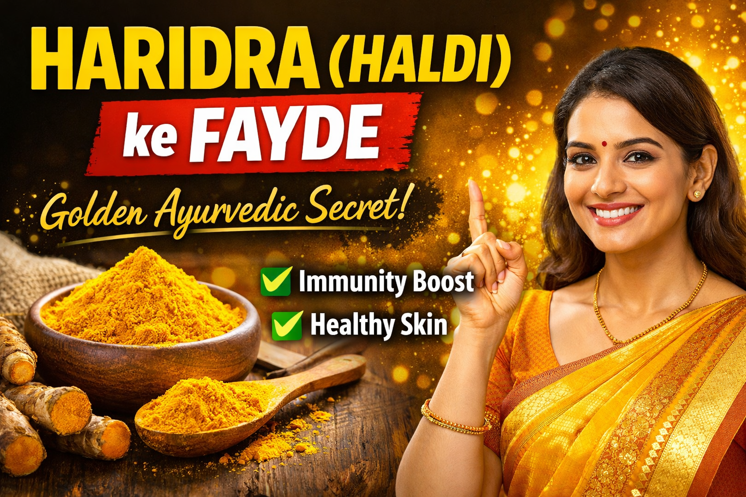 Haridra (Haldi) ke Fayde